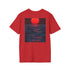 Red Abstract Limbo Heatwave Tee