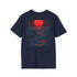 Red Abstract Limbo Heatwave Tee