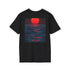 Red Abstract Limbo Heatwave Tee