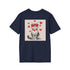 Red Glasses Cat Graphic Tee