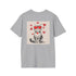 Red Glasses Cat Graphic Tee