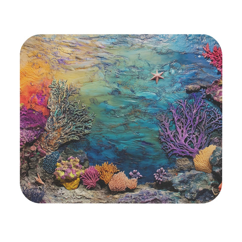 Reef Revival Mouse Pad Dive into a vibrant undersea world