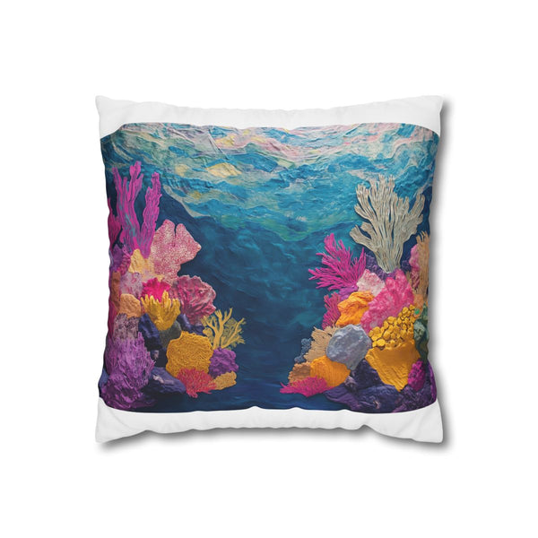 "Reef Revival Pillowcase: Dive In!"