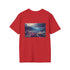 Reef Revival: Vibrant Coral Tee