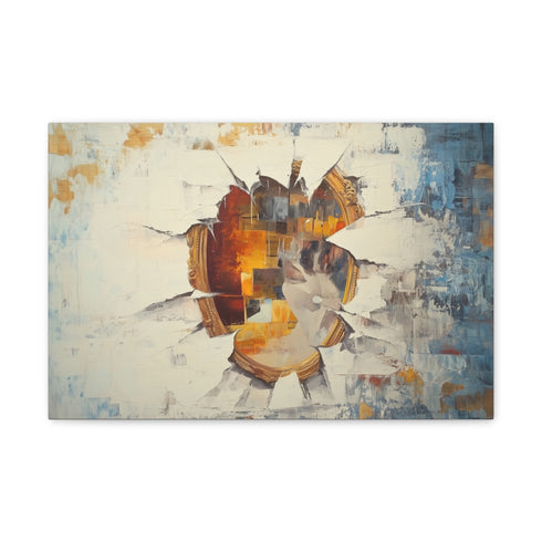 "Reflections of a shattered reality"