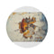 "Reflections of Chaos: Round Rug"