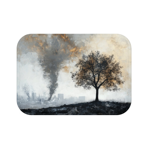 "Resilient Tree Bath Mat: Pollution-Proof"