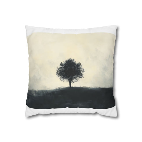 "Resilient Tree Pillowcase: Pollution Survivor"
