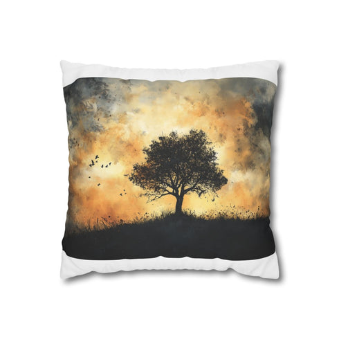 "Resilient Tree Pillowcase: Symbol of Strength"