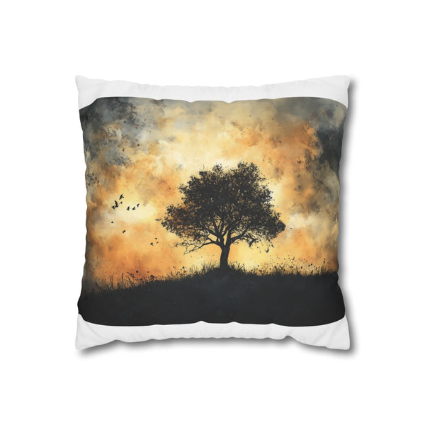 "Resilient Tree Pillowcase: Symbol of Strength"