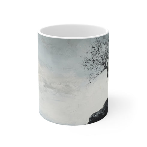 "Resilient Tree Skyline Mug"