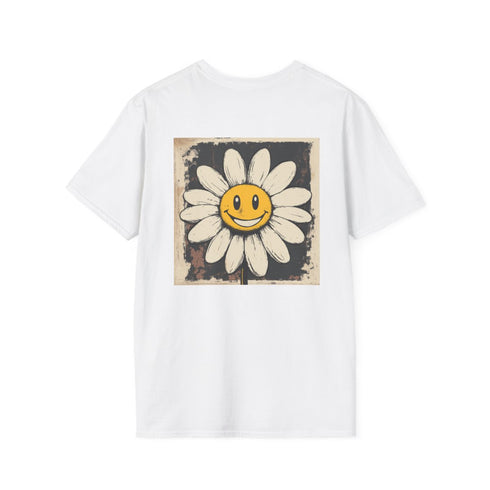 Retro 50s Flower Smiley Tee