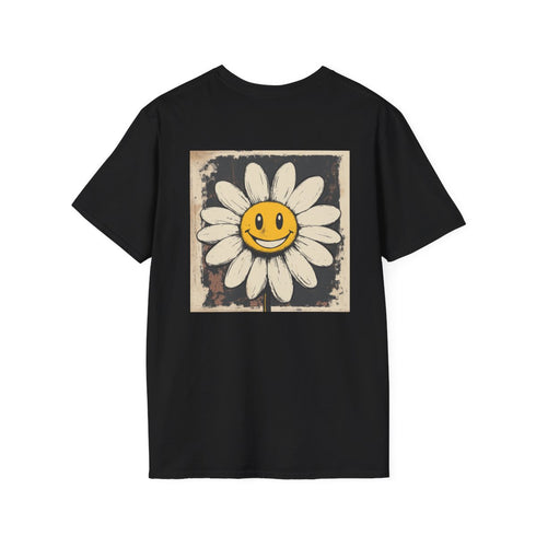 Retro 50s Flower Smiley Tee