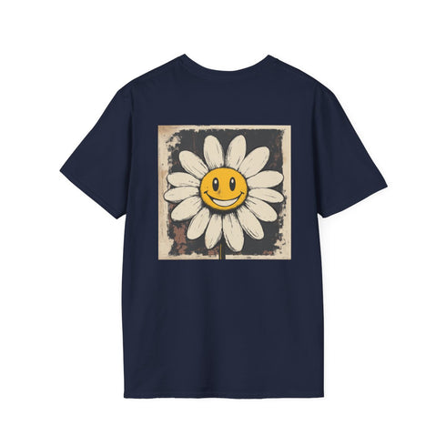 Retro 50s Flower Smiley Tee