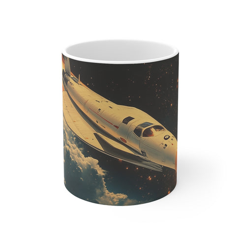 "Retro 60s Chic Coffee Mug"