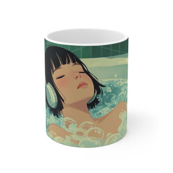 "Retro Anime Vibes Coffee Mug"