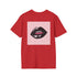 Retro Black Lipstick Lips Tee