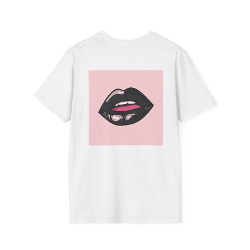 Retro Black Lipstick Lips Tee