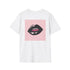 Retro Black Lipstick Lips Tee