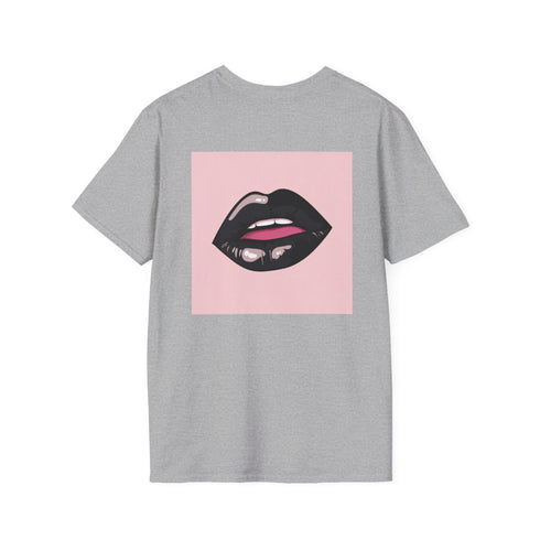 Retro Black Lipstick Lips Tee