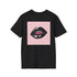 Retro Black Lipstick Lips Tee