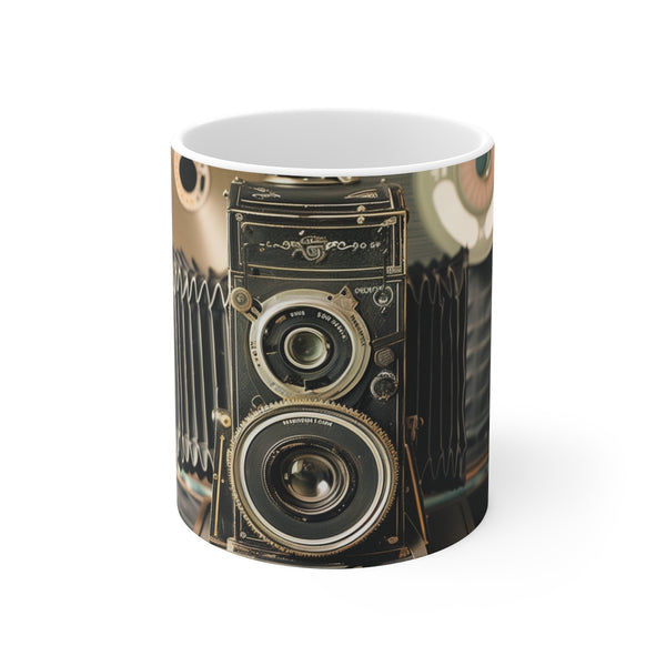 "Retro Camera Film Reel Mug"