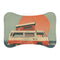 "Retro Camper Pet Mat - Let Your Pup Travel in Style!"