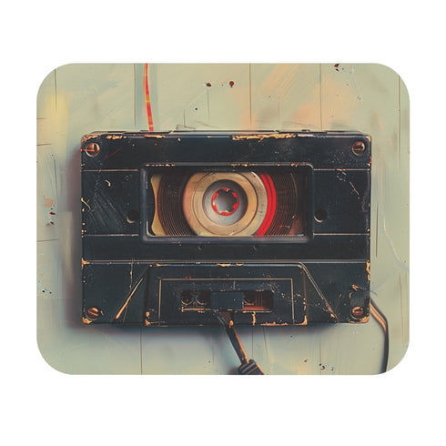 Retro Cassette Tape Mouse Pad