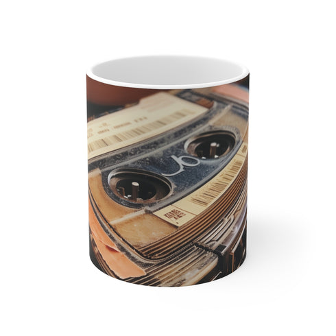 "Retro Charm Coffee Mug"