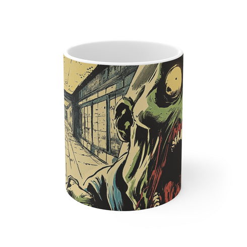 "Retro Comic Book Panel Mug"
