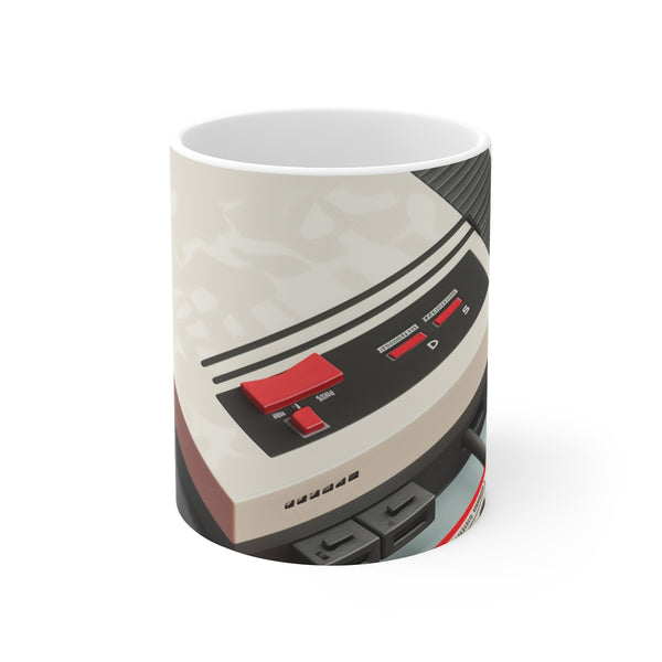 "Retro Gaming Console Mug: Level Up Your Morning"