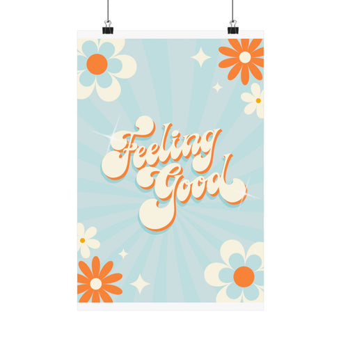 "Retro Groove of Motivation Poster"