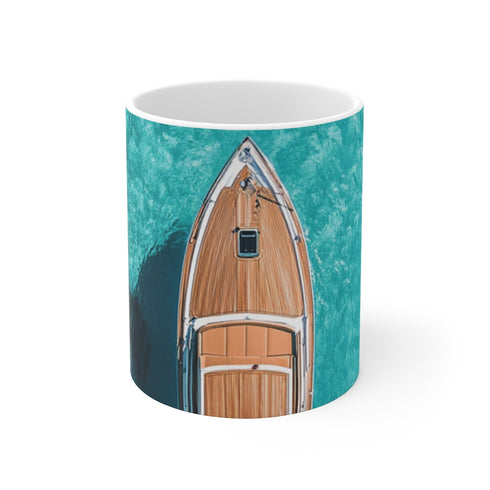 "Retro Italian Style Coffee Mug"