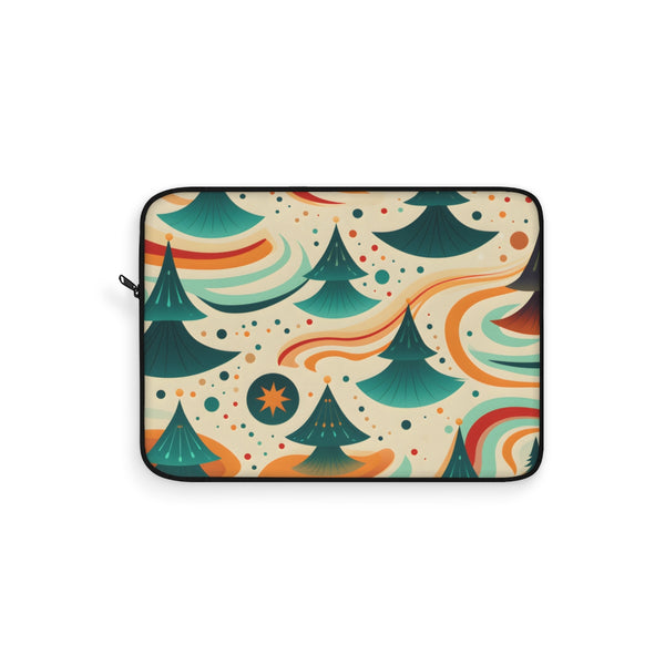 "Retro Marine Groove Laptop Sleeve"
