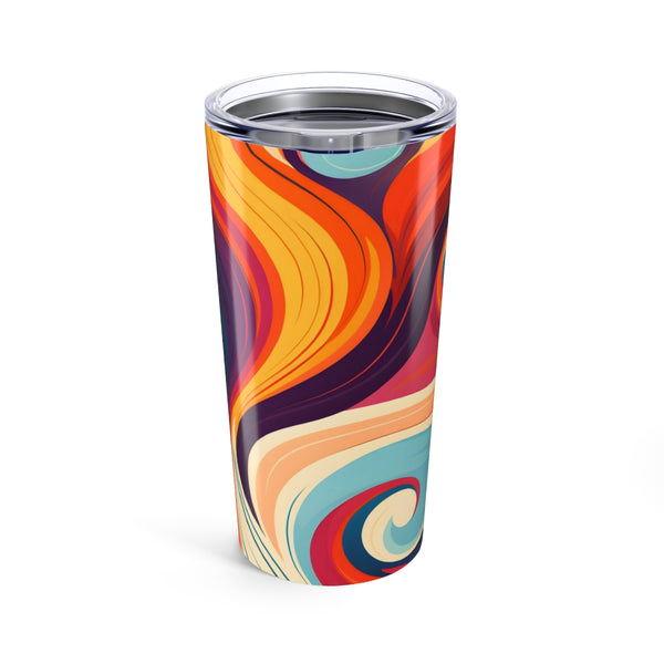 Retro Marine Texture Drinking Bottle