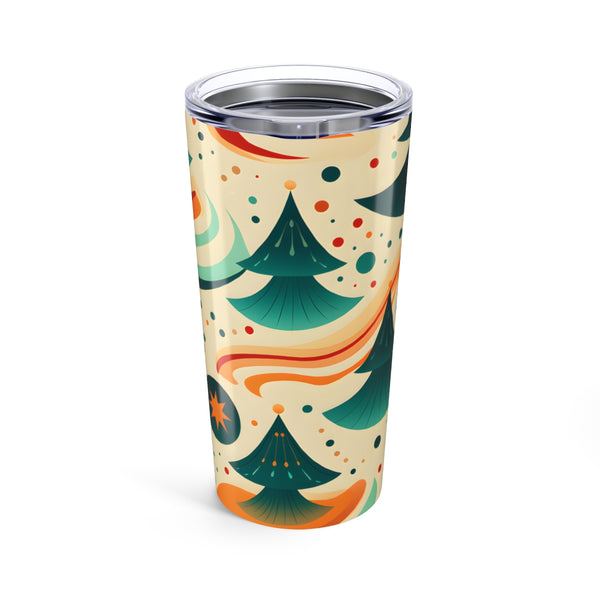 Retro Marine Texture Water Bottle