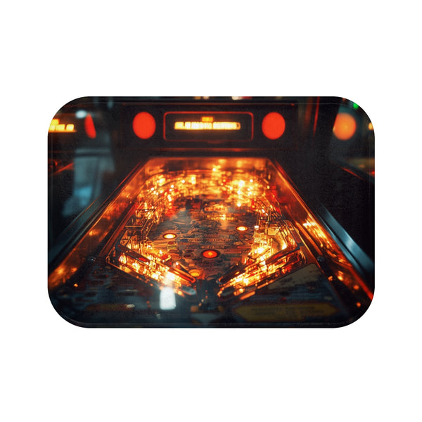 Retro Pinball Bath Mat Battlefield