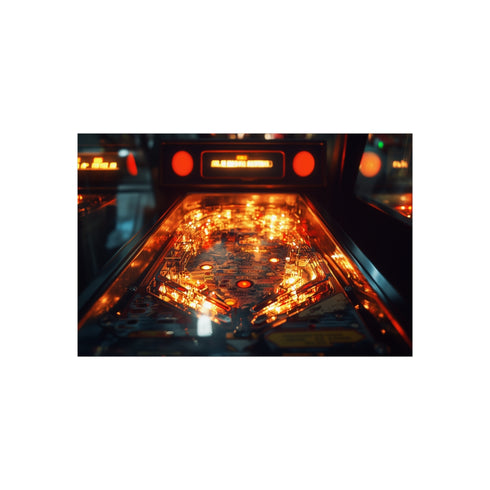 Retro Pinball Machine Battle Arena
