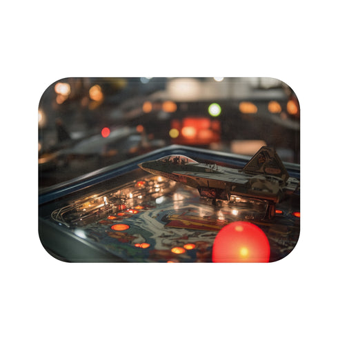Retro Pinball Style Bath Mat