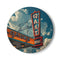 "Retro Revival Coaster: Nostalgic Diner"
