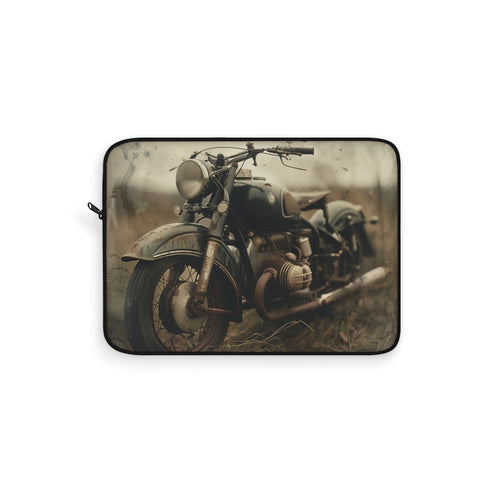 "Retro Rider Laptop Sleeve"