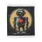 "Retro Robot Plush Blanket: Cozy and Cute"
