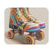 Retro Roller Skates Mouse Pad