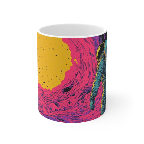 "Retro Sci-Fi Comic Mug"