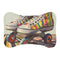 "Retro Skates Striped Pet Mat"