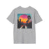 Retro Sunset Bliss Tee: 80s Lo-Fi Collage