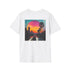 Retro Sunset Bliss Tee: 80s Lo-Fi Collage