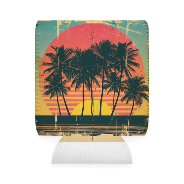 Retro Sunset Palm Tree Sleeve