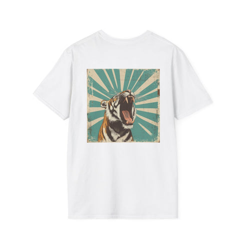 Retro Tiger Emblem Tee: Chaos 50