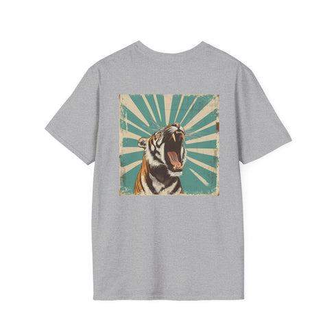 Retro Tiger Emblem Tee: Chaos 50